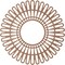 Ekena Millwork Cornelius Wood Fretwork Pierced Ceiling Medallion, Wood (Paint Grade), 30"OD x 11 1/8"ID x 3/8"T CMWP30X0375CRMF - alternate 5